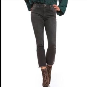 Free People | Raw Hem Crop Jeans